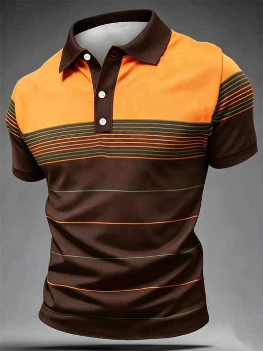 Men's Retro polo shirt