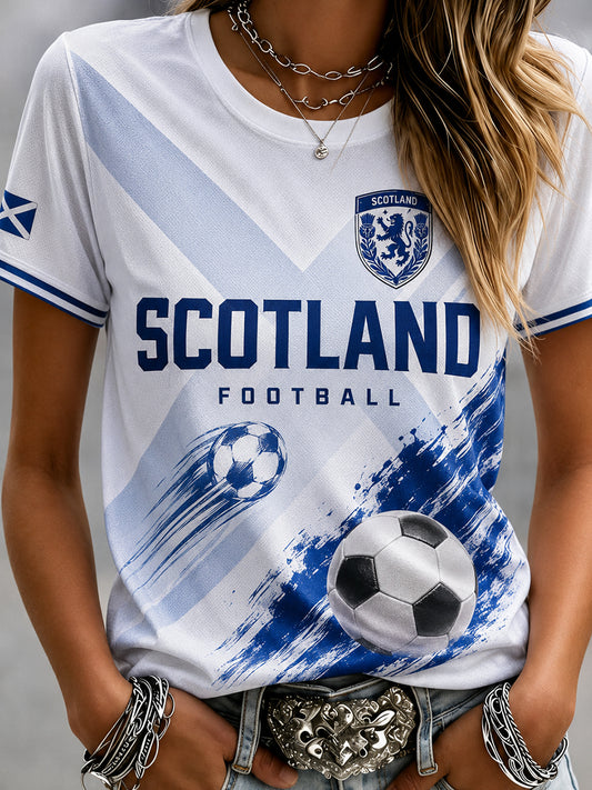 Women's Scotland Football Short-Sleeved T-Shirt