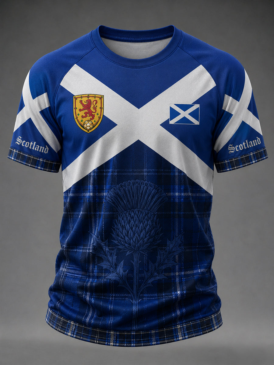 Men's Scotland Football Short Sleeve T-Shirt