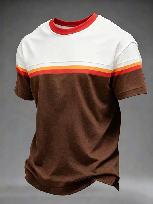Men's Retro short sleeves t-shirt