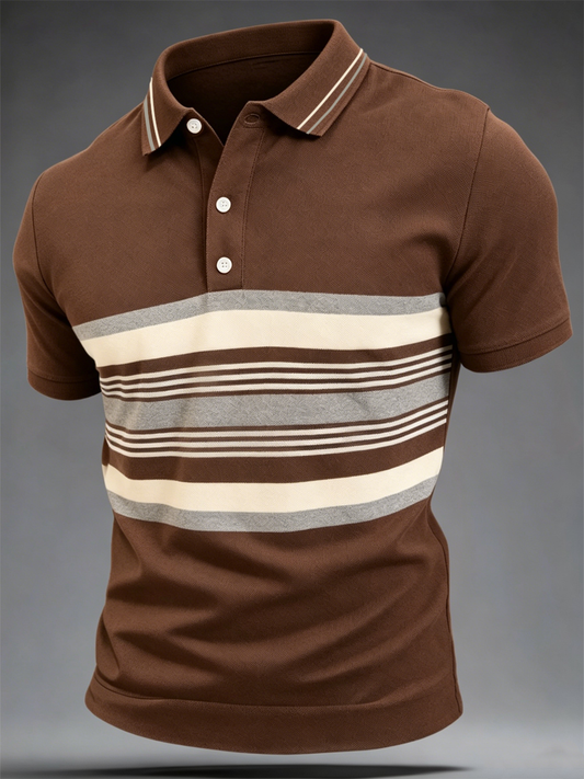 Men's Retro polo shirt