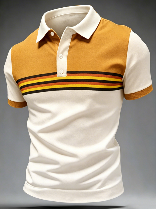 Men's Retro polo shirt