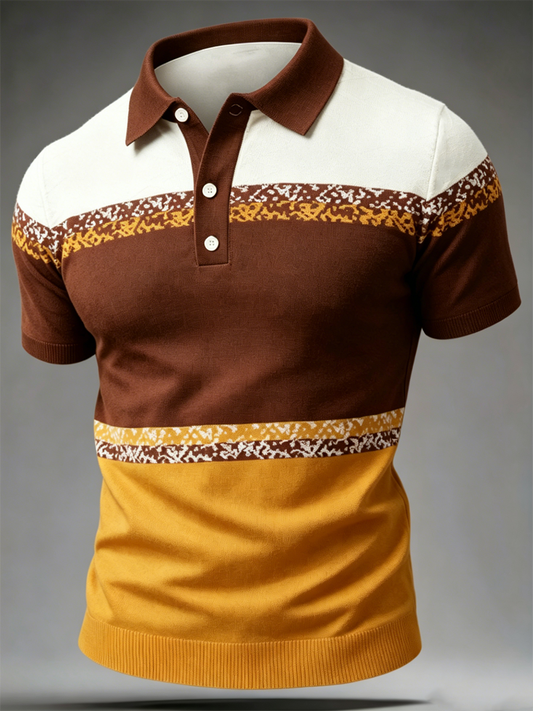 Men's Retro polo shirt