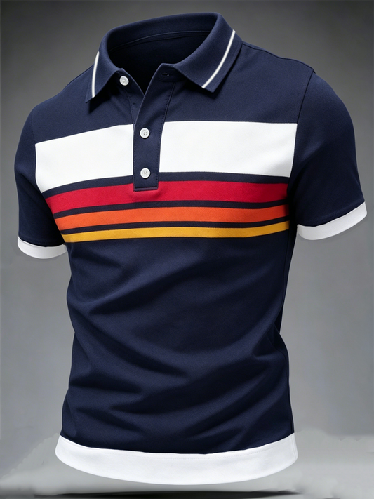 Men's Retro polo shirt