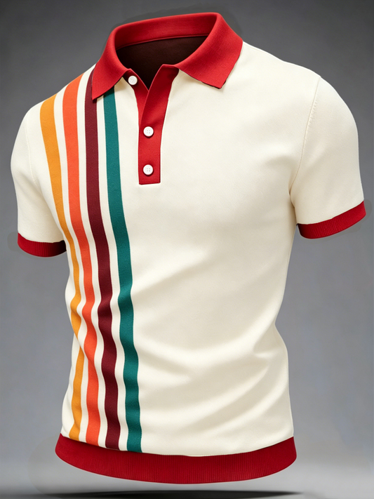 Men's Retro polo shirt