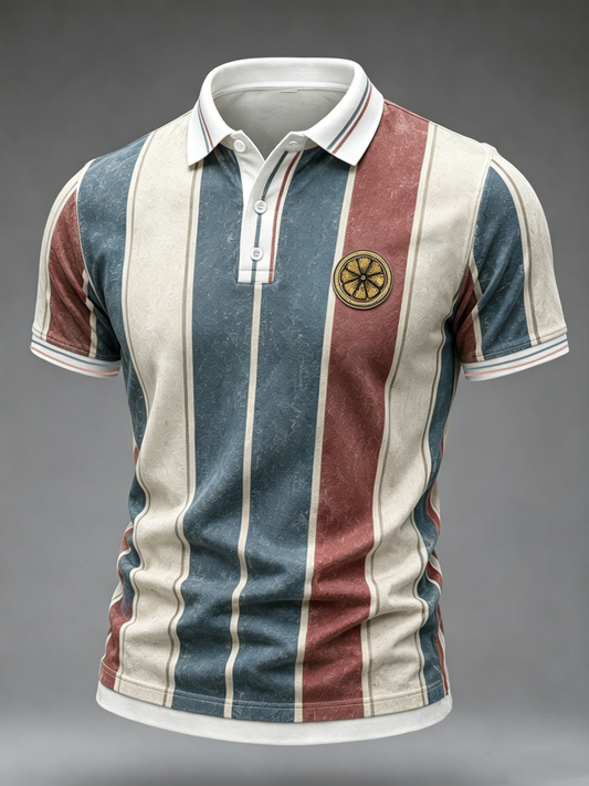 Men's Retro polo shirt
