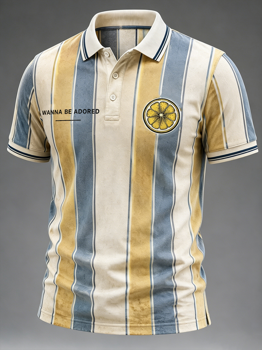 Men's Retro polo shirt