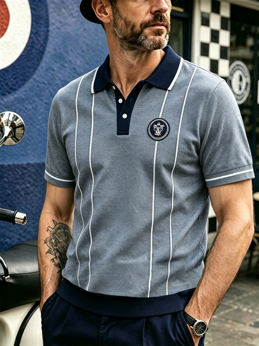 Men's Modern Culture Lover Printed polo shirt