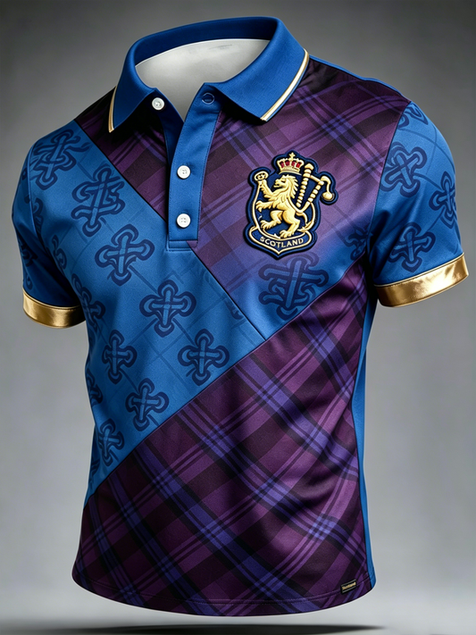 Men's Scotland Printed polo shirt