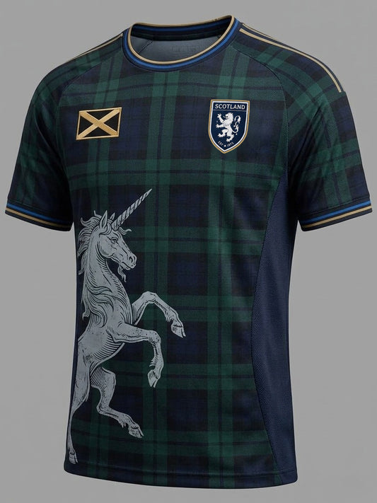Men's UK Scotland Football Lover 2026 Printed T-shirt