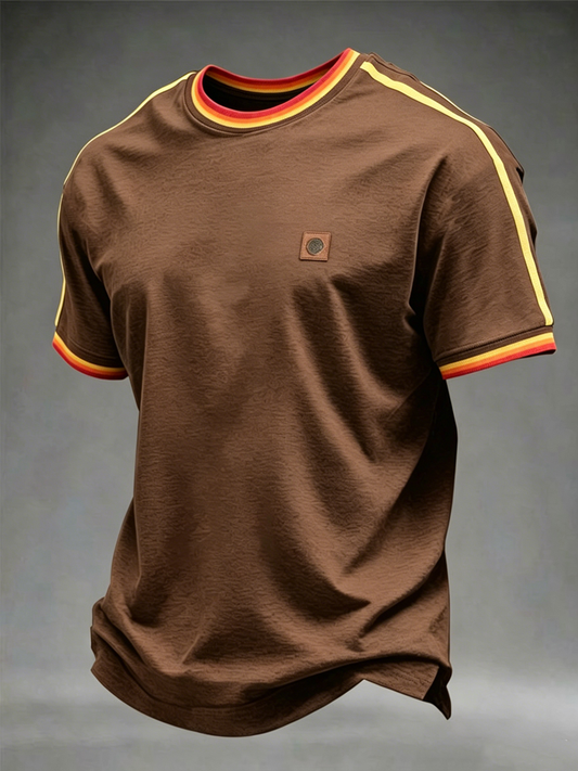 Men's  Retro short sleeves t-shirt
