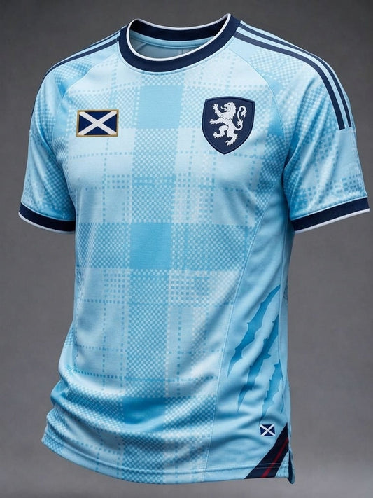 Men's UK Scotland Football Lover 2026 Printed T-shirt
