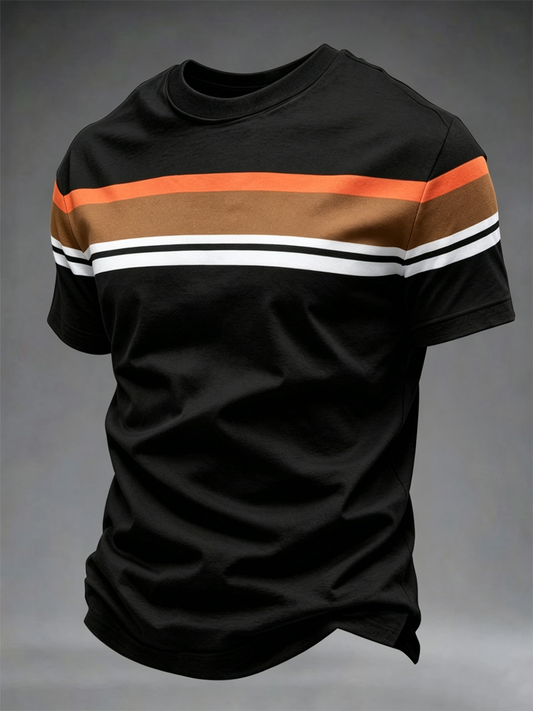 Men's  Retro short sleeves t-shirt