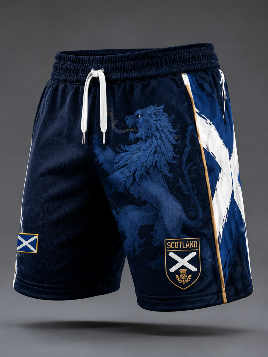men's Scotland Printed shorts