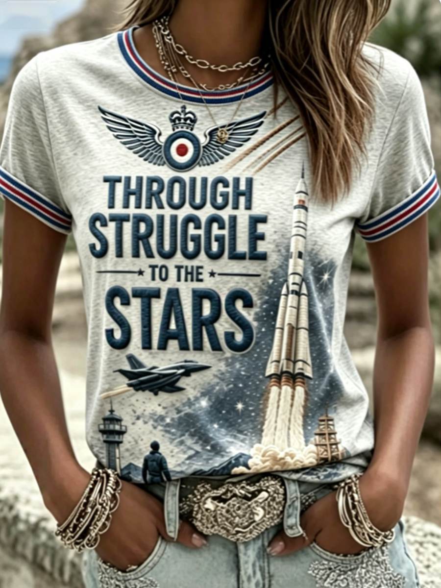 Women's short-sleeved T-shirt