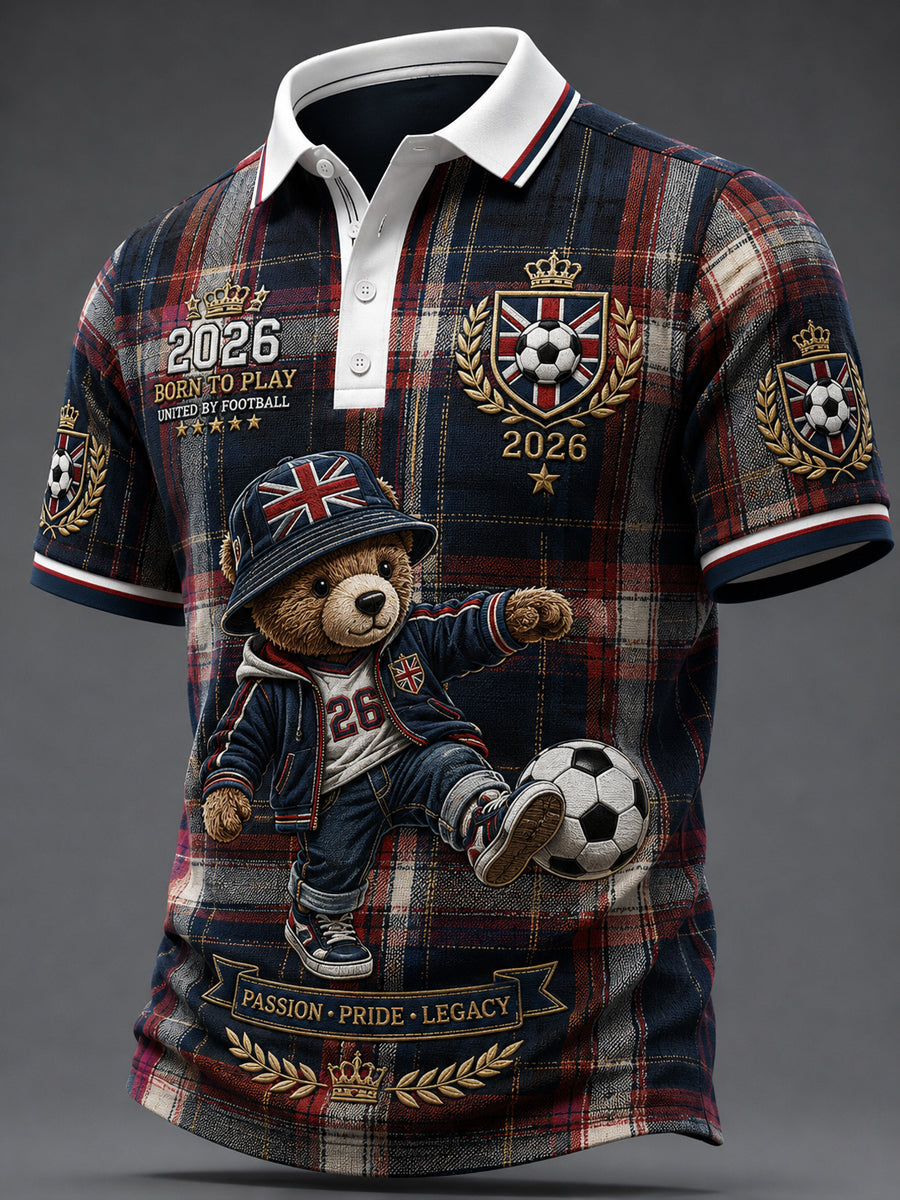 Men's British Football Printed Shirt