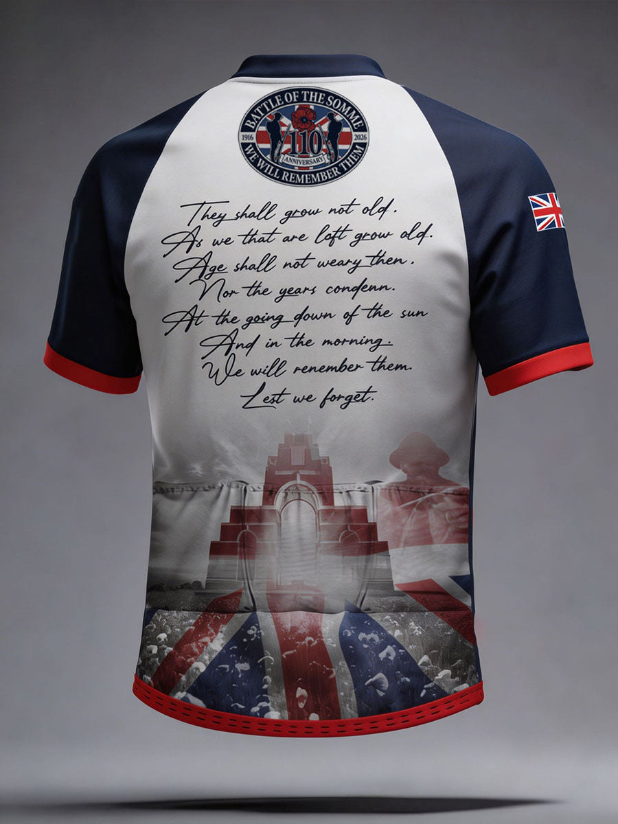 Men's Battle of The Somme Veteran Printed T-shirt
