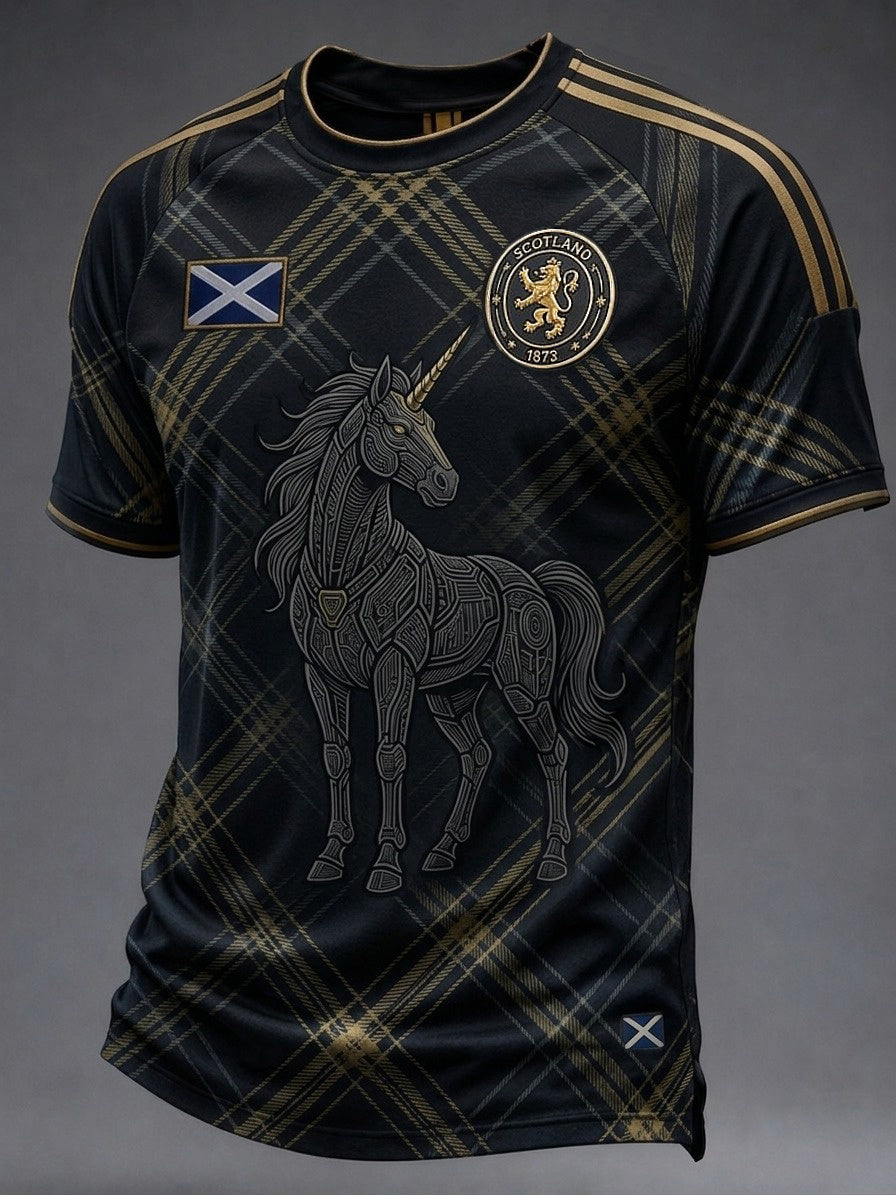 Men's Scotland Footabll Short Sleeve T-Shirt