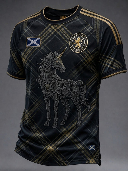 Men's Scotland Footabll Short Sleeve T-Shirt