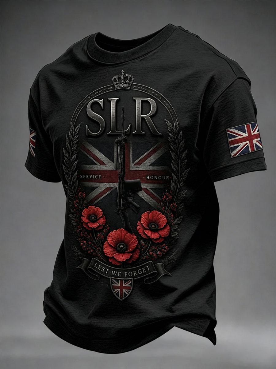 Men's SLR Printed short sleeves t-shirt