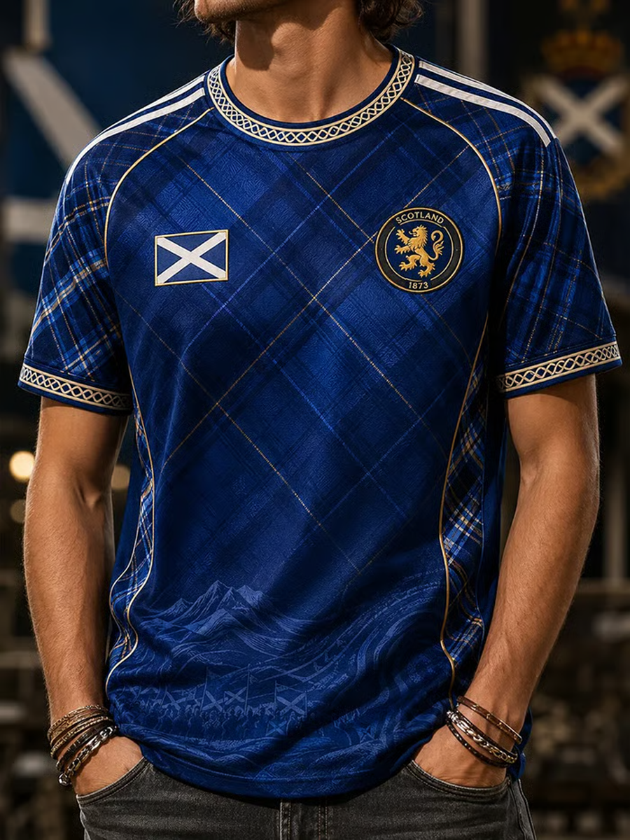 Men's Scotland Printed short sleeve t-shirt