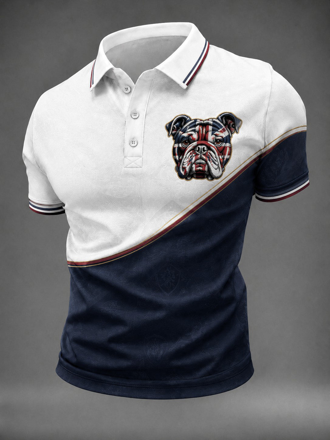 Men's British Bulldog Printed Shirt
