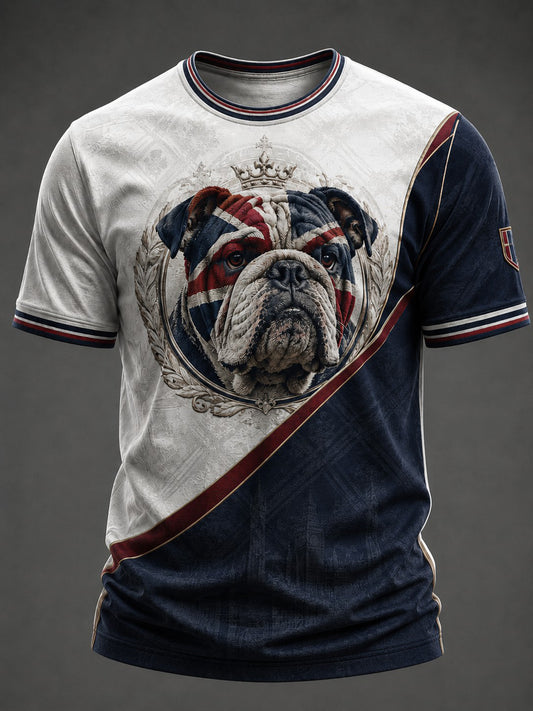 Men's British Bulldog Printed T-shirt