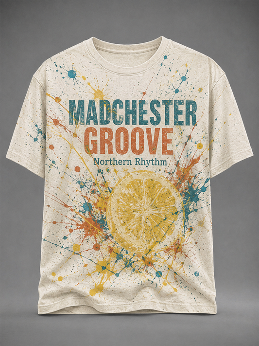 Men's retro music lovers short sleeves t-shirt