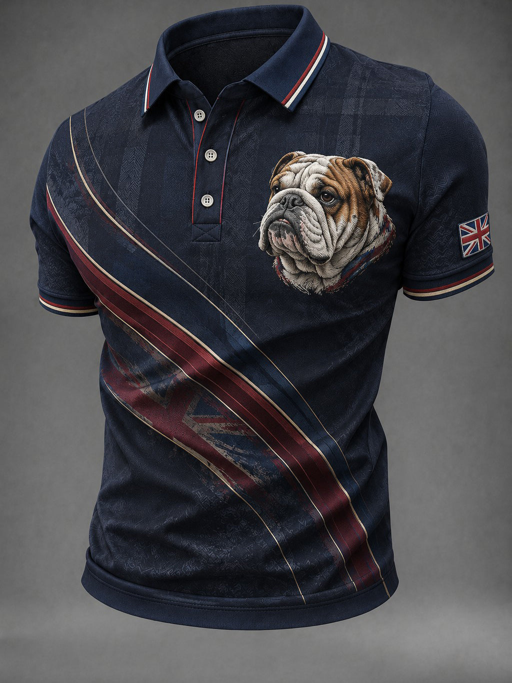 Men's British Bulldog Printed Shirt