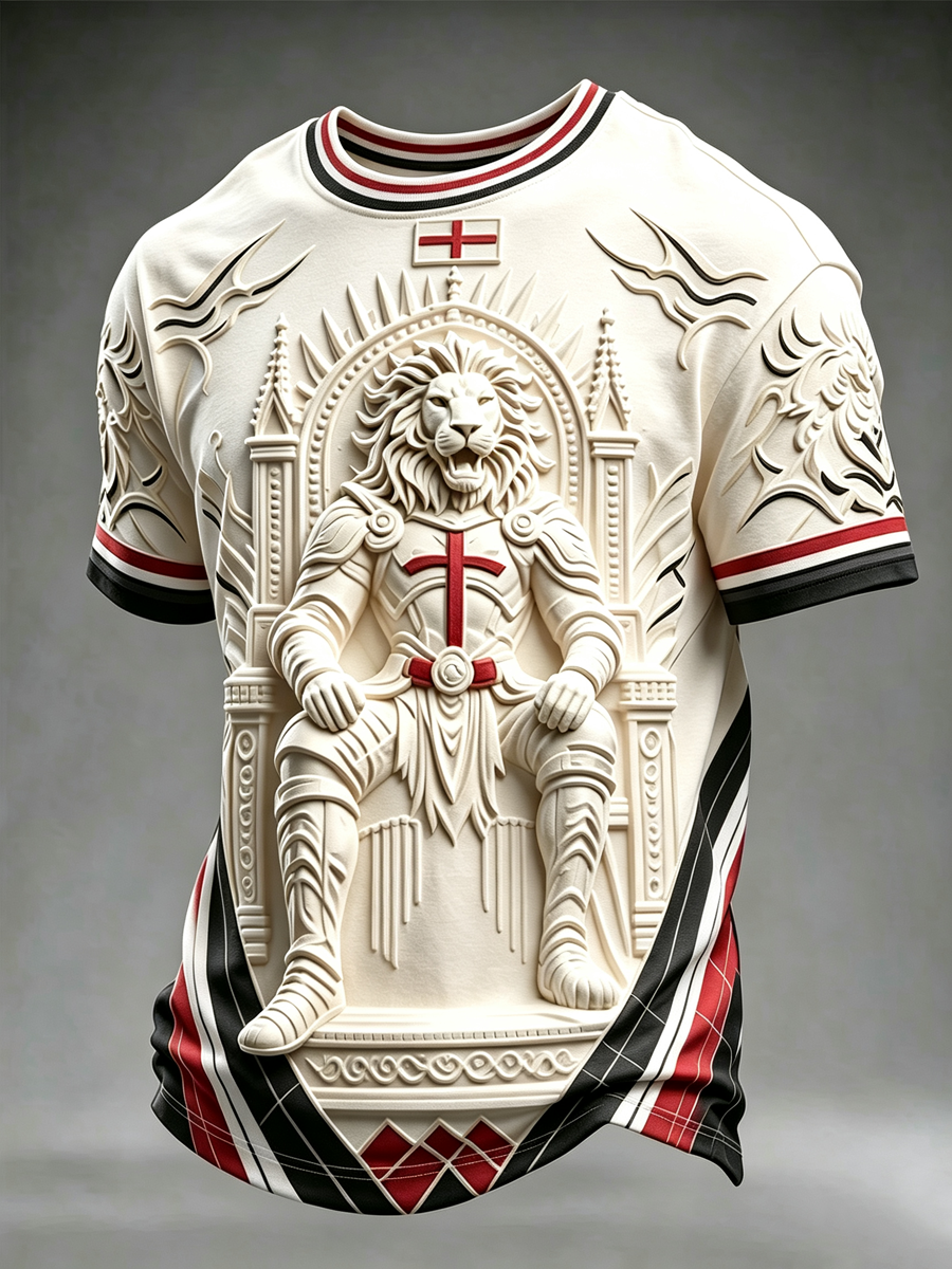 Men's England Printed short sleeves t-shirt