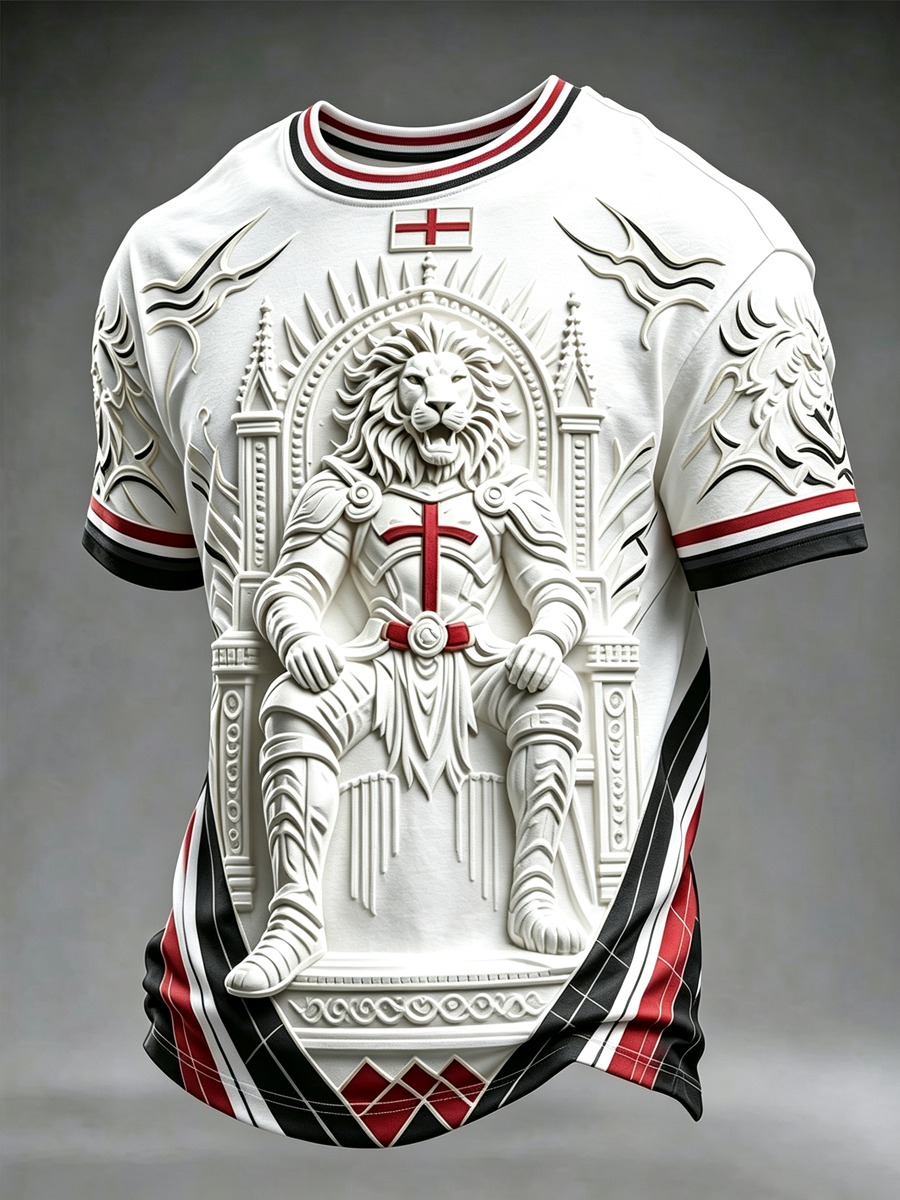 Men's England Printed short sleeves t-shirt