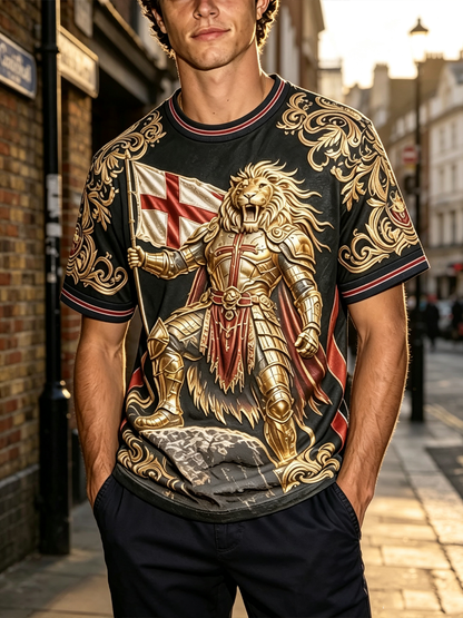 Men's England Printed short sleeves t-shirt