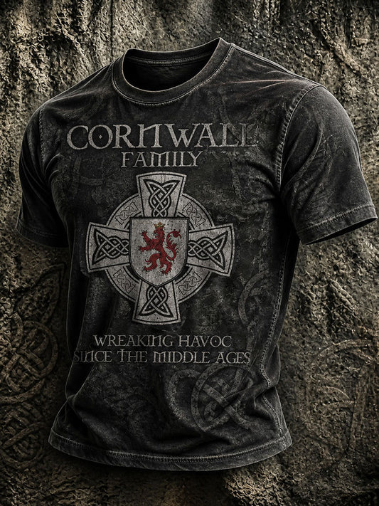 Men's Cornwall United Kingdom Printed T-shirt