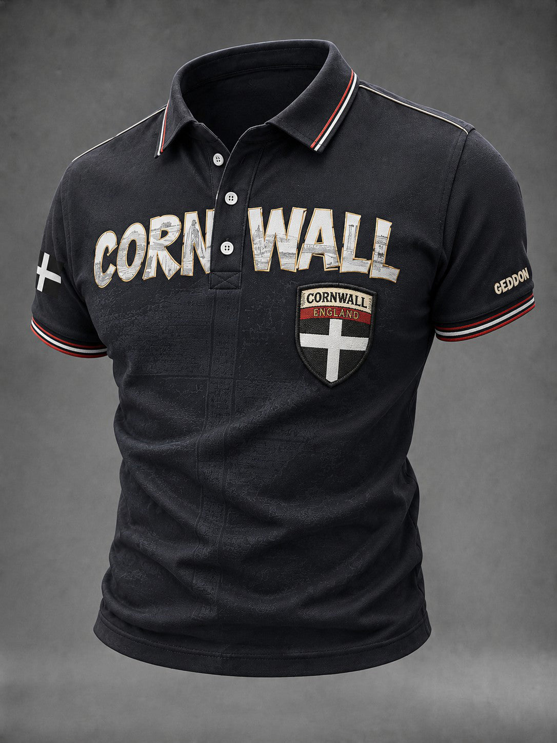 Men's Cornwall United Kingdom Printed Shirt