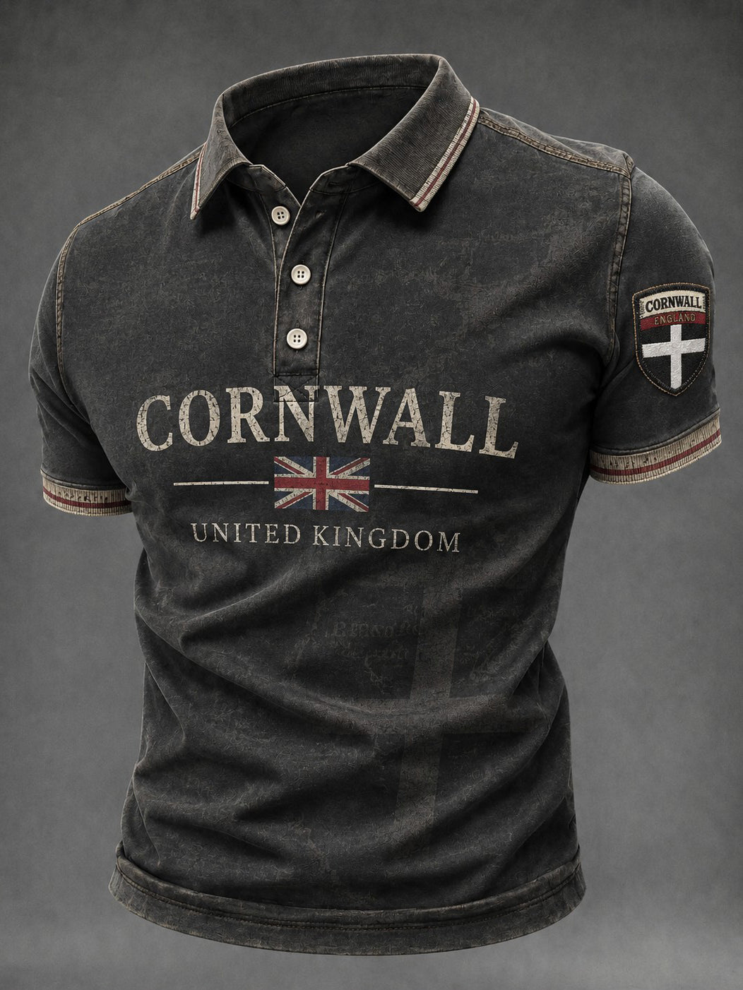 Men's Cornwall United Kingdom Printed Shirt
