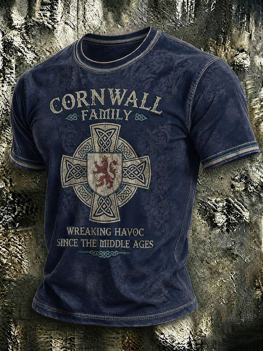 Men's Cornwall United Kingdom Printed T-shirt