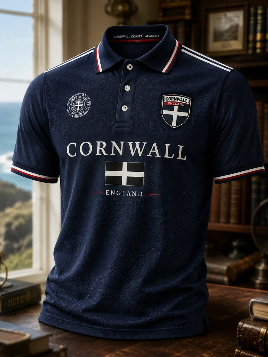 Men's Cornwall United Kingdom Printed Shirt