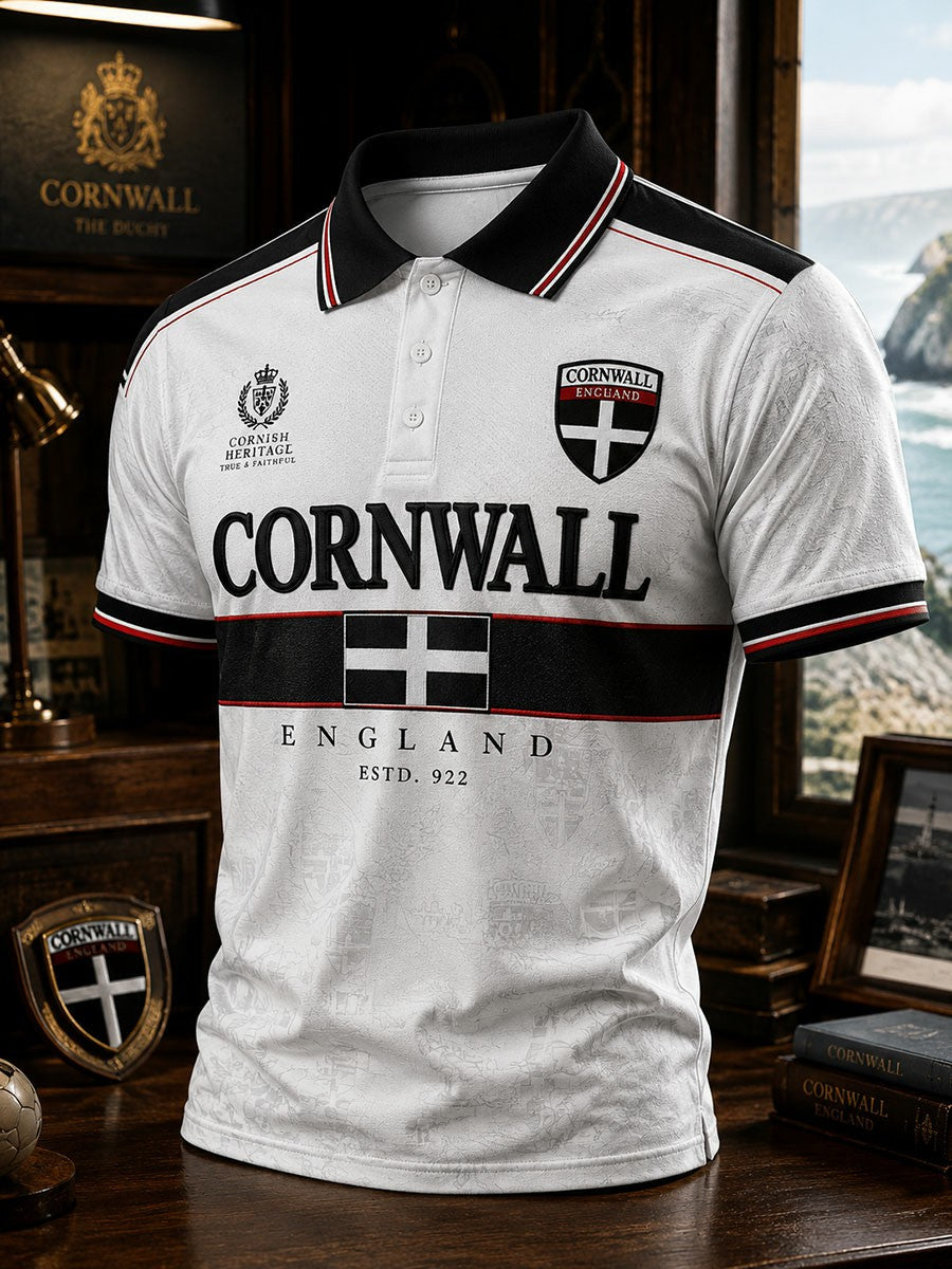 Men's Cornwall United Kingdom Printed Shirt