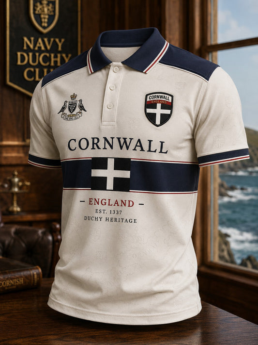 Men's Cornwall United Kingdom Printed Shirt