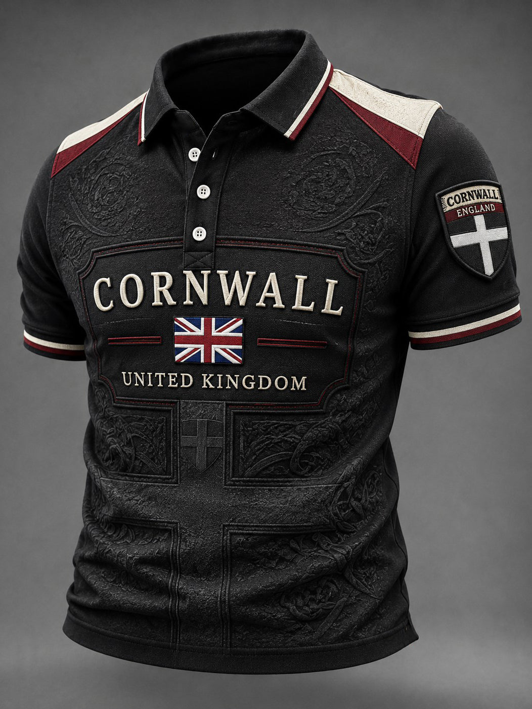 Men's Cornwall United Kingdom Printed Shirt