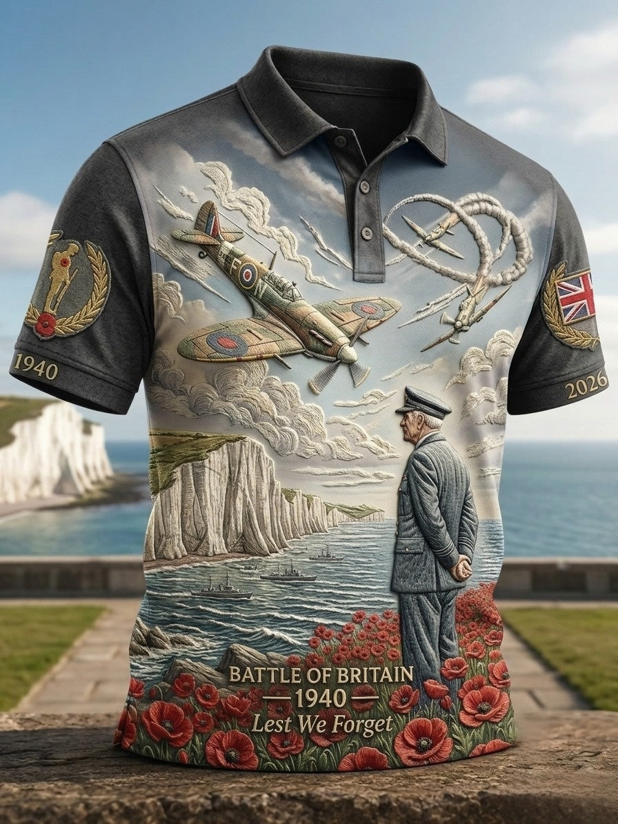 Men's Battle of Britain Commemoration Day polo shirt