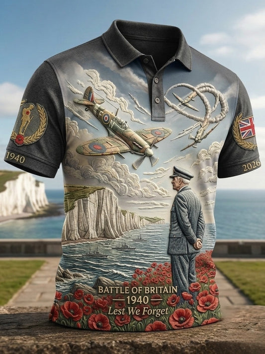 Men's Battle of Britain Commemoration Day polo shirt