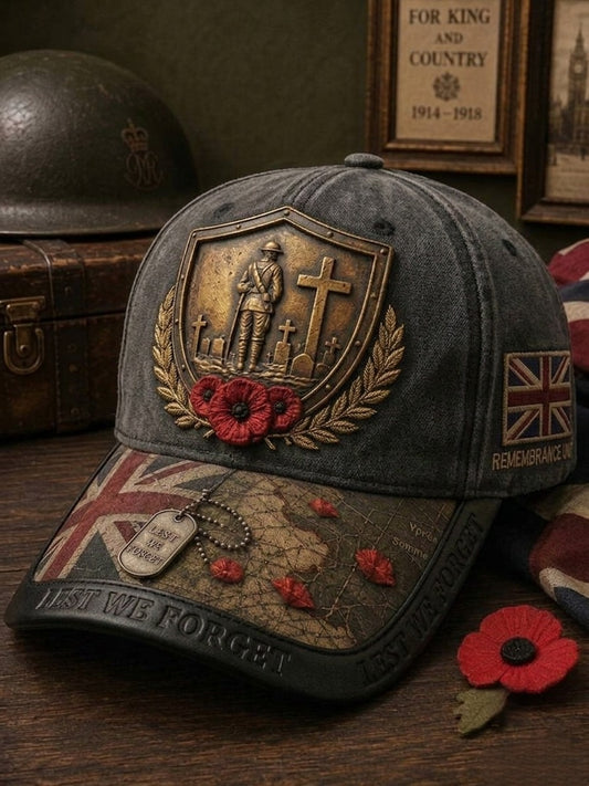 Unisex Rip Lee Rigby Veteran Printed Hat