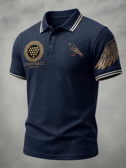 Men's Cornwall Inspired Polo Shirt