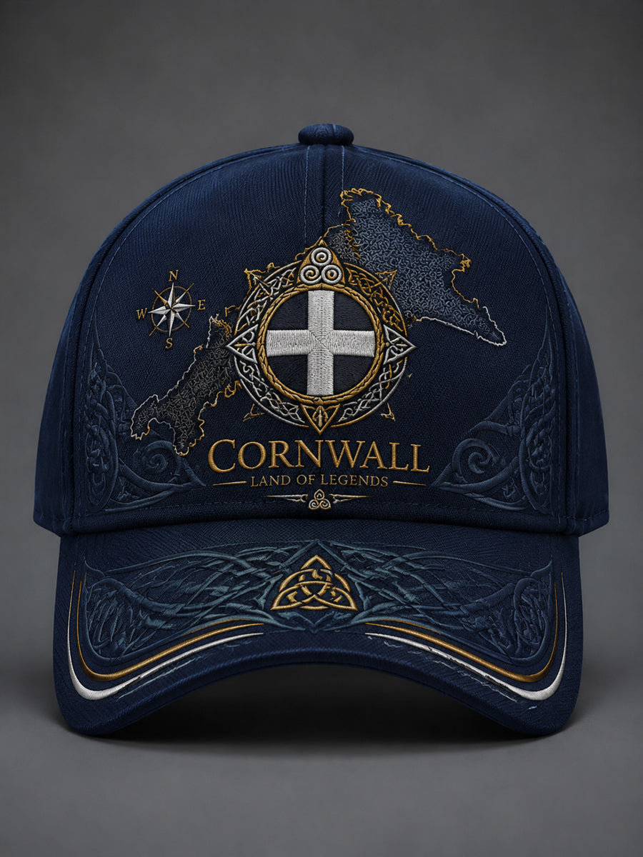 Unisex Cornish Celtic-style Print Hat