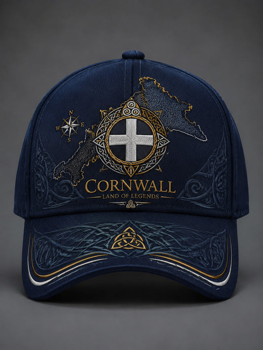 Unisex Cornish Celtic-style Print Hat