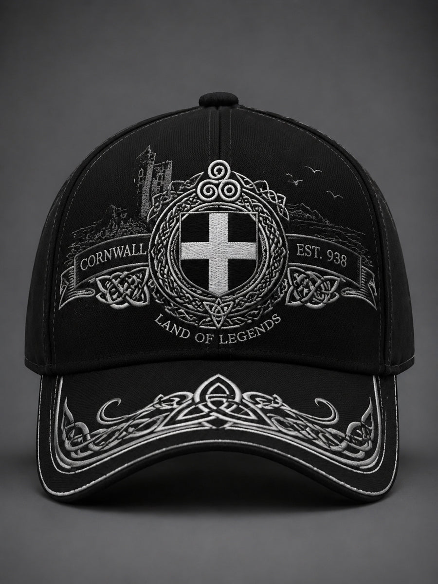 Unisex Cornish Celtic-style Print Hat