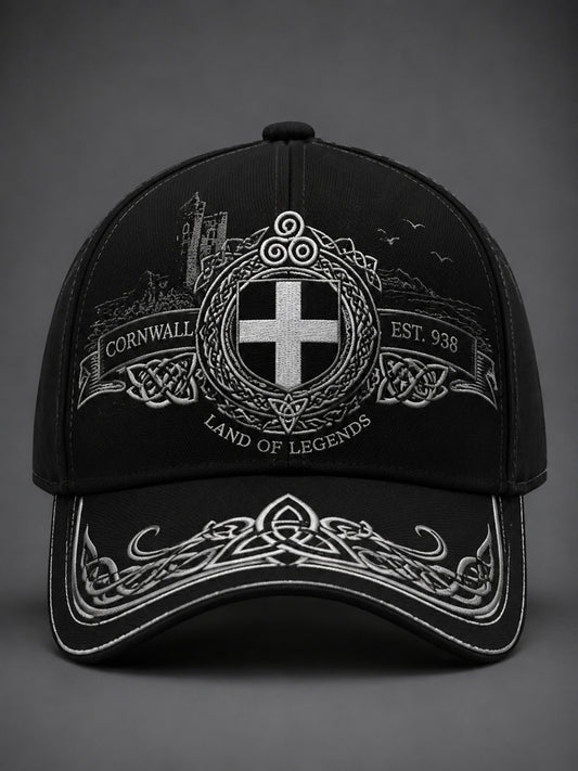 Unisex Cornish Celtic-style Print Hat