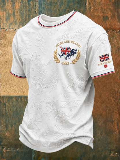 Men's Falklands War Veteran Printed short sleeves t-shirt