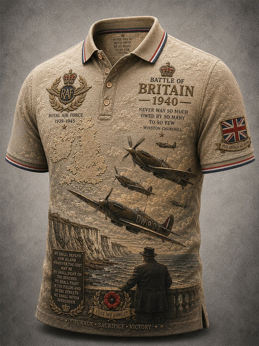 Men's Battle of Britain Commemoration Day polo shirt